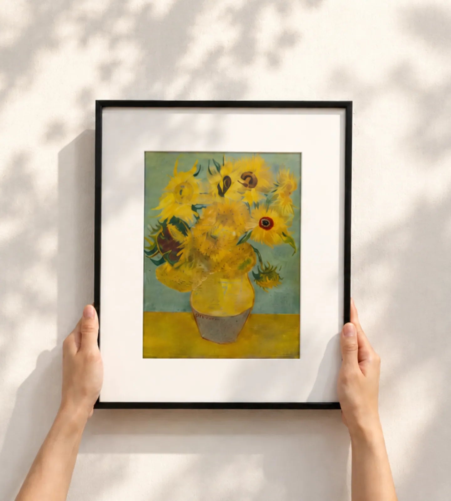 Inkanva e-paper frame reflecting natural ambient light without a backlight