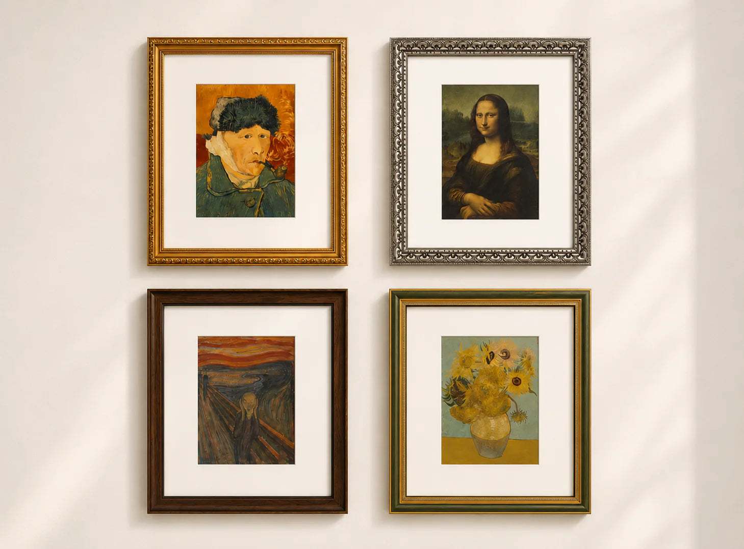 Four interchangeable Inkanva outer-frame finishes